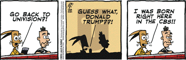 La Cucaracha on Thursday September 10, 2015 Comic Strip