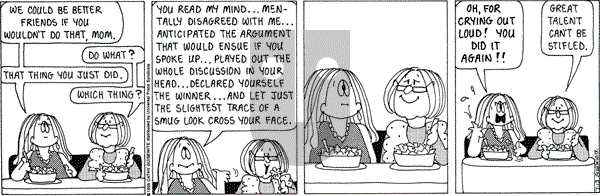 Cathy Classics - Thursday July 13, 1995 Comic Strip