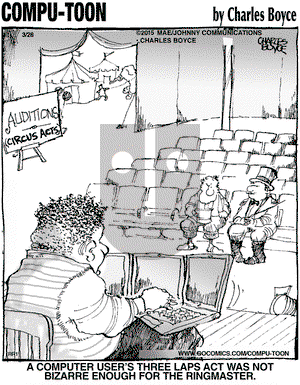 Compu-toon on Saturday March 28, 2015 Comic Strip
