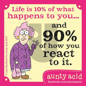 Aunty Acid on Tuesday December 26, 2017 Comic Strip