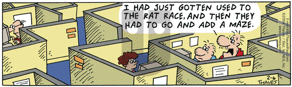 Frank and Ernest on Friday February 6, 2004 Comic Strip