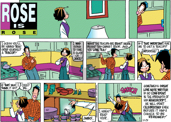 Rose is Rose on Sunday October 23, 2011 Comic Strip