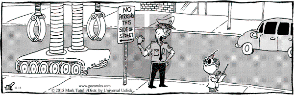 Lio - Monday November 16, 2015 Comic Strip
