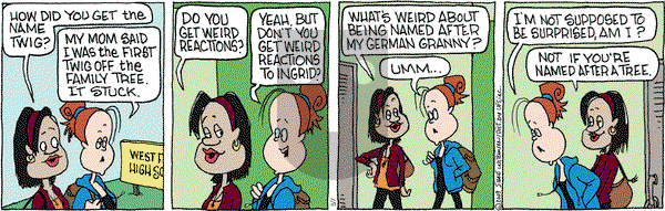 Family Tree on Thursday May 8, 2025 Comic Strip