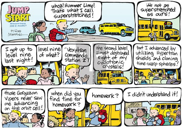 JumpStart on Sunday April 24, 2005 Comic Strip