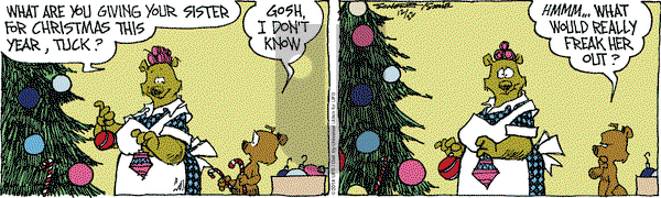 The Grizzwells on Monday December 22, 2014 Comic Strip