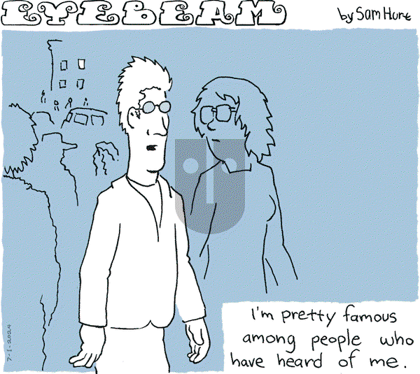Eyebeam on Monday July 1, 2024 Comic Strip