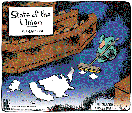 Tom Toles on Thursday February 6, 2020 Comic Strip