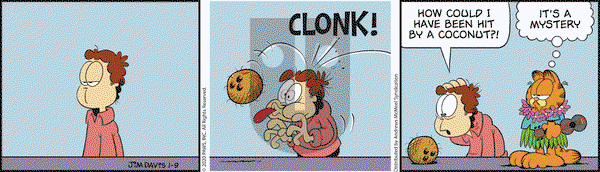 Garfield on Thursday January 9, 2020 Comic Strip