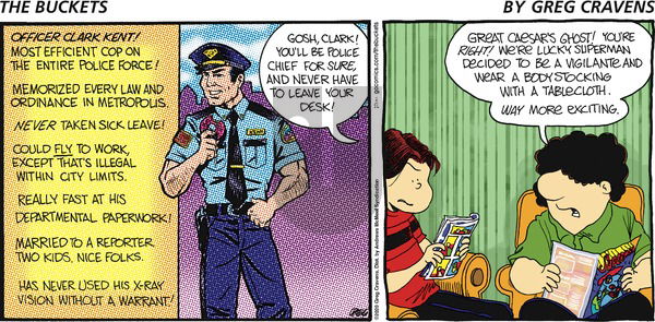 The Buckets on Sunday February 16, 2020 Comic Strip