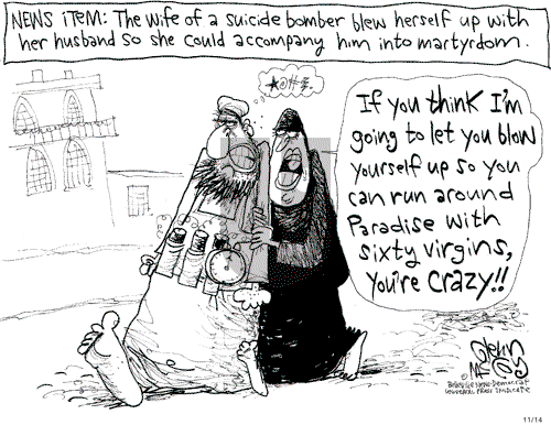 Glenn McCoy on Monday November 14, 2005 Comic Strip