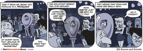 Not Invented Here on Thursday November 4, 2021 Comic Strip