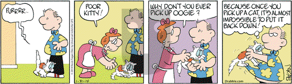 Drabble on Friday January 31, 2014 Comic Strip