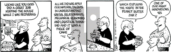 Betty on Friday July 18, 1997 Comic Strip