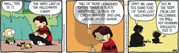 The Buckets on Tuesday November 29, 2011 Comic Strip