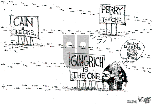 Matt Davies on Thursday December 1, 2011 Comic Strip