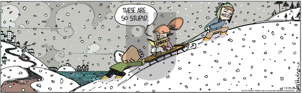 Wallace the Brave on Thursday December 26, 2019 Comic Strip