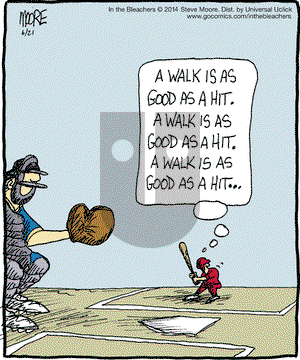 In the Bleachers on Saturday June 21, 2014 Comic Strip