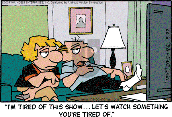 The Lockhorns on Thursday May 22, 2025 Comic Strip