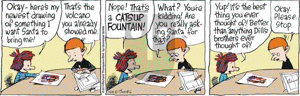 Cul de Sac on Friday December 9, 2016 Comic Strip
