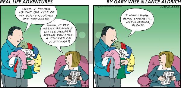 Real Life Adventures on Sunday November 2, 2014 Comic Strip