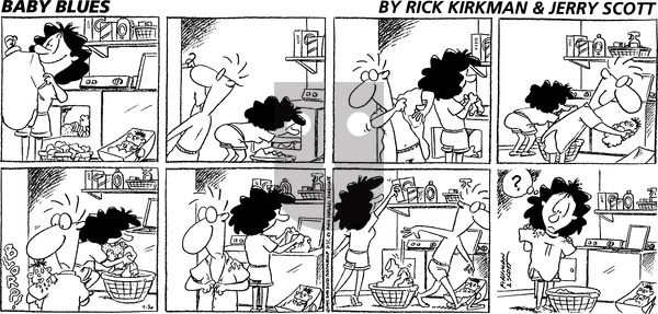 Baby Blues on Sunday July 30, 1995 Comic Strip