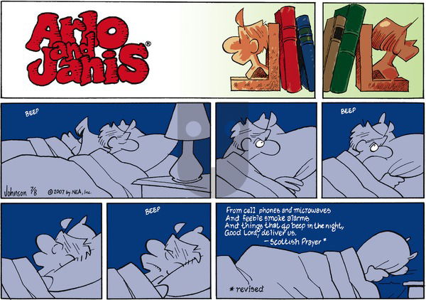 Arlo and Janis - Sunday July 8, 2007 Comic Strip