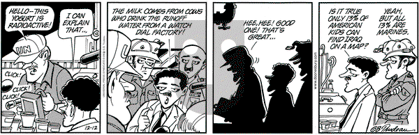 Doonesbury on Thursday December 12, 2002 Comic Strip