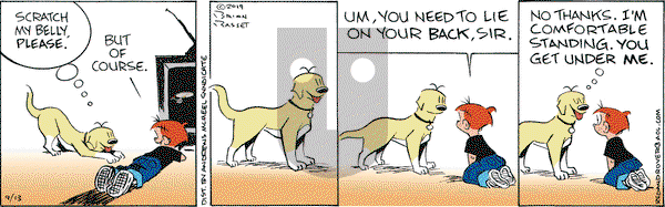 Red and Rover on Friday September 13, 2019 Comic Strip