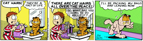 Garfield on Monday December 29, 1986 Comic Strip
