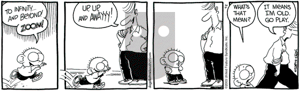 The Buckets on Wednesday July 2, 2003 Comic Strip