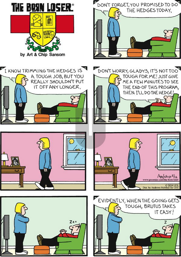 The Born Loser on Sunday May 12, 2024 Comic Strip