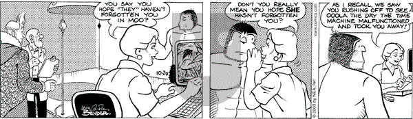 Alley Oop on Wednesday October 29, 2003 Comic Strip