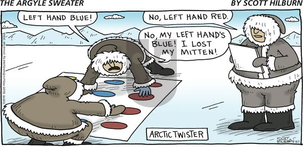 The Argyle Sweater on Sunday August 7, 2016 Comic Strip