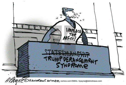 Henry Payne on Wednesday December 18, 2019 Comic Strip