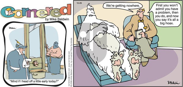 Cornered on Sunday October 29, 2006 Comic Strip