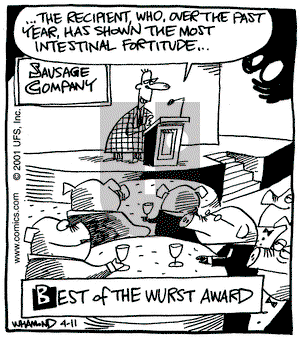 Reality Check on Wednesday April 11, 2001 Comic Strip