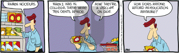 The Buckets on Thursday July 16, 2015 Comic Strip