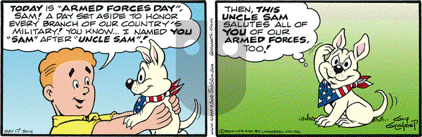 Nancy on Saturday May 17, 2014 Comic Strip