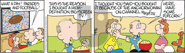 Drabble on Wednesday January 1, 2014 Comic Strip