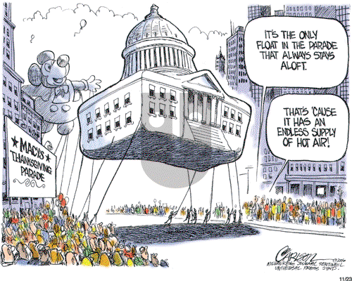 Stuart Carlson on Thursday November 23, 2006 Comic Strip