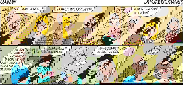 Luann on Sunday April 11, 2004 Comic Strip