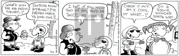 Soup to Nutz - Old on Thursday January 23, 2003 Comic Strip