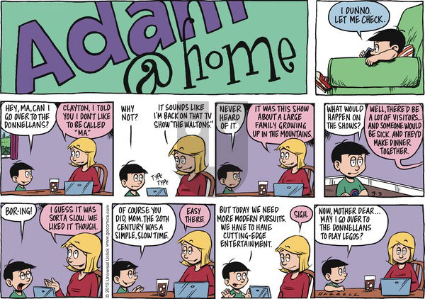 Adam@Home on Sunday March 3, 2013 Comic Strip