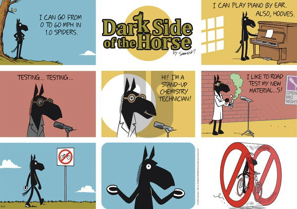 Dark Side of the Horse - Sunday September 15, 2024 Comic Strip