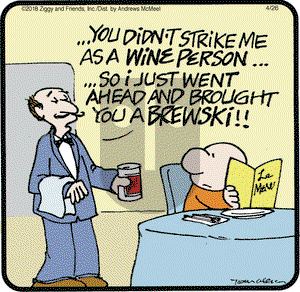 Ziggy on Thursday April 26, 2018 Comic Strip