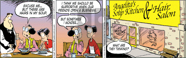 Baldo - Monday May 12, 2003 Comic Strip