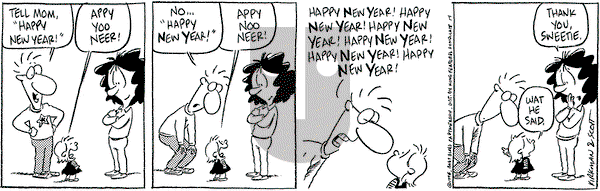 Baby Blues on Monday January 1, 1996 Comic Strip