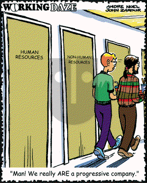 Working Daze on Saturday March 9, 2002 Comic Strip