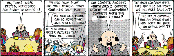 Cathy Classics - Wednesday January 3, 2001 Comic Strip